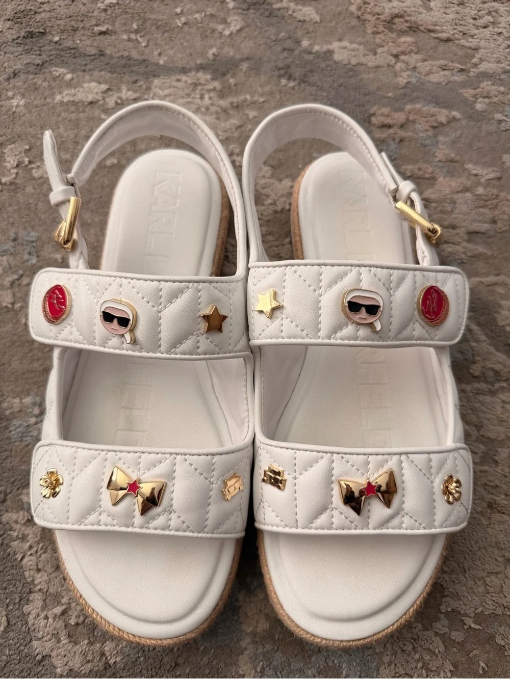 Karl Lagerfeld Charlay Macaron Espadrilles